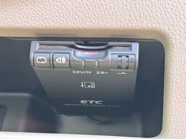 ETCです。セットアップを完了してから納車となりますので、すぐにご利用いただけます。