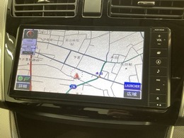 ナビ搭載です。知らない道も安心ですね！