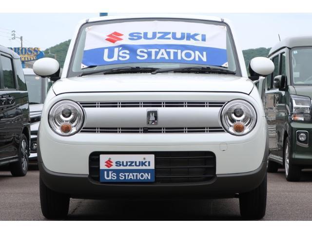 スズキ　アルトラパンL　R6(2024)年式　走行距離(撮影時点)2,397km　車検満了R9(2027)年4月　4人乗り　衝突被害軽減システム　リヤパーキングセンサー　オートライト