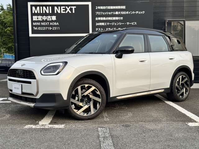 MINI NEXT 青葉　全国納車可能　正規ディーラー認定中古車TEL：022-719-2311