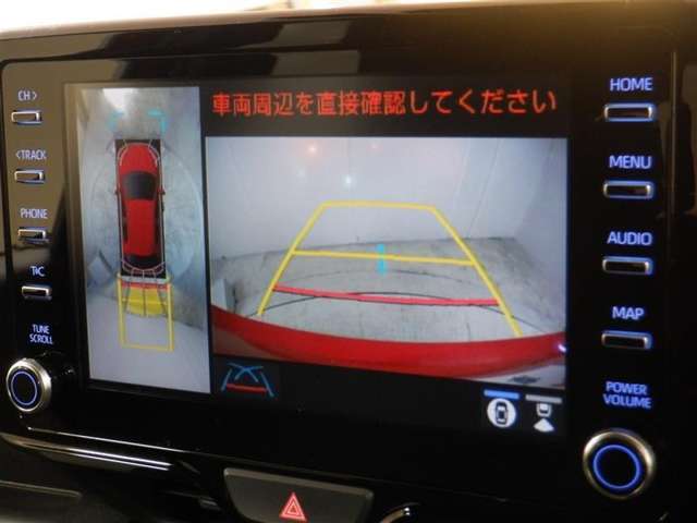 バックガイドモニターで、後方を確認しながら安心して駐車することができます。運転初心者も熟練者も必須の機能ですよ！
