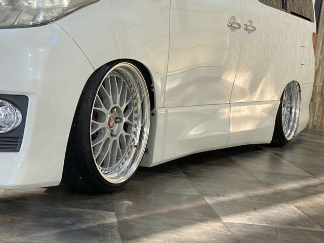 ☆エアサス☆玄武RCジョイント☆WORKジスタンスW10M　20インチアルミホイール☆J-LINEアクスル☆