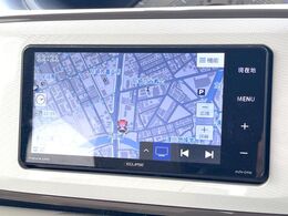 【ナビゲーション】使いやすいナビで目的地までしっかり案内してくれます。各種オーディオ再生機能も充実しており、お車の運転がさらに楽しくなります！！