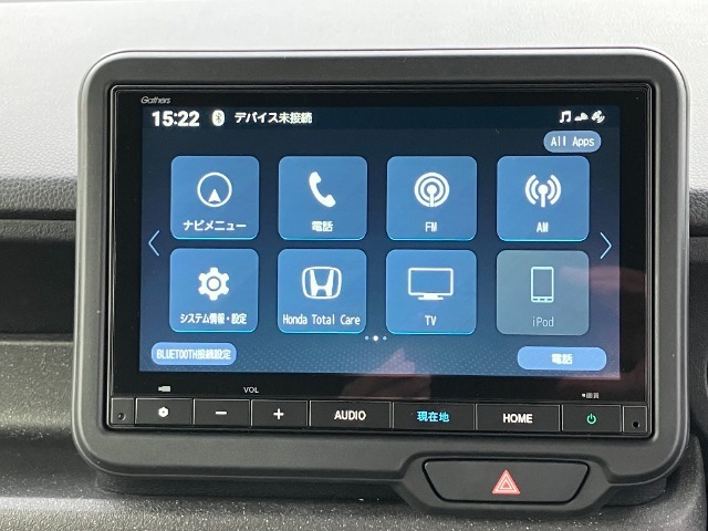 ナビ機能だけではありません、フルセグTVや、BlueTooth等、オーディオ機能も充実しています。