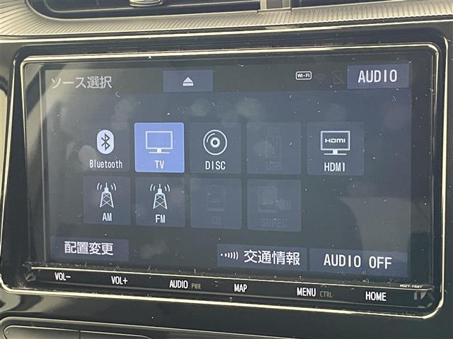 【ナビゲーション】Bluetooth、TV等のAV機能も豊富！HDMI接続等は、ナビの機種によってオプション対応可能です。ご相談ください。