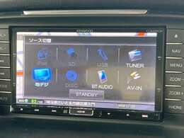 純正メモリナビ付き！DVD再生、フルセグTV、Bluetoothオーディオ、バックモニターと装備が充実しております！