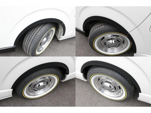 新品オリジナルオーバーフェンダー装着済み！！