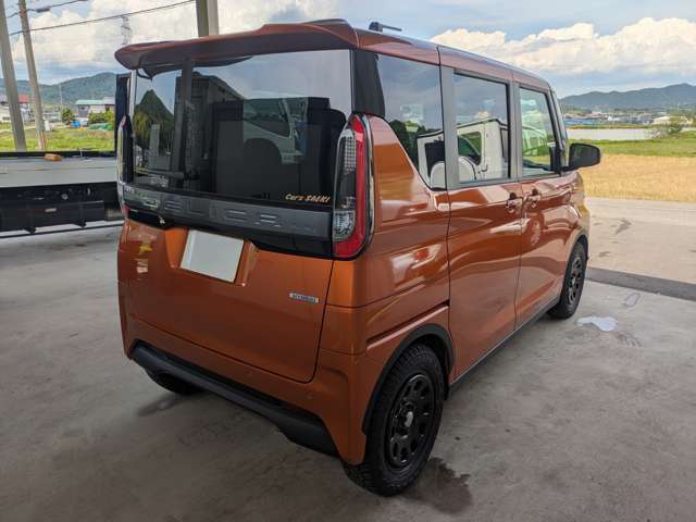 バンパー下部も艶消し