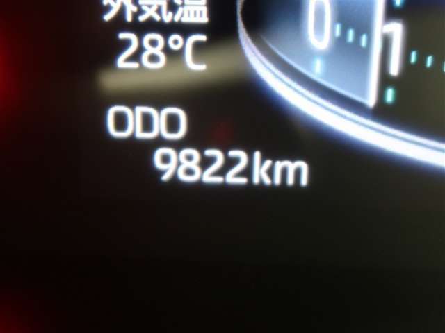 走行距離です。