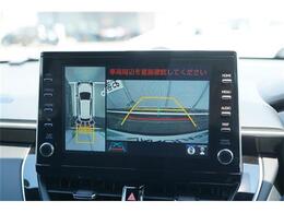 純正メーカーオプションのパノラマミックビューカメラ装備☆車庫入れや縦列駐車の際、後退操作時にガイドラインをナビ画面に表示してくれます☆