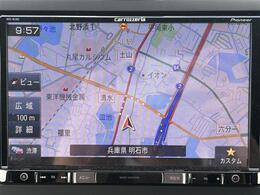 【カーナビ】ナビ利用時のマップ表示は見やすく、いつものドライブがグッと楽しくなります！