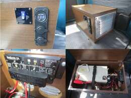 キャンピングカーとして使用してた車両です。ソーラーパネルとシステムは外せななったので、そのまま下取りました。