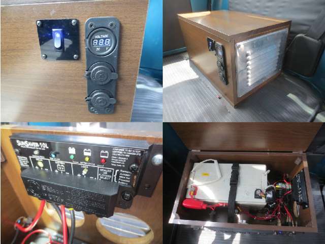 キャンピングカーとして使用してた車両です。ソーラーパネルとシステムは外せななったので、そのまま下取りました。