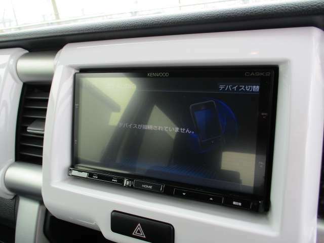 社外ナビ搭載。SD・DVD・Bluetooth！スマホとつなげてお好きな音楽で快適ドライブ！地デジTVもみれます。