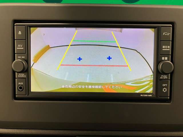 バックカメラ付き