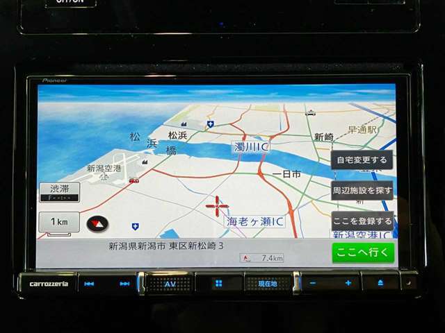 【メモリーナビ】便利なアイテム！！カーナビ付き♪bluetooth/ブルートゥース対応！！遠くのお出かけでもスムーズにご案内します！