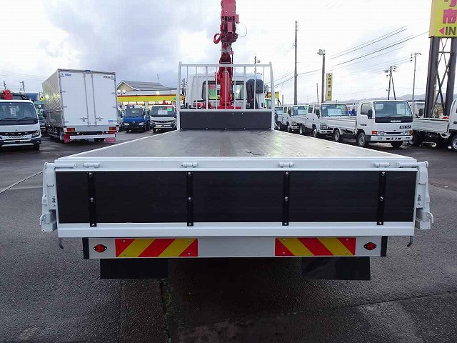 荷台内寸:556×220×40 三方開 左右セイコーラック 横ねた16本 ユニック5段 2.9t吊りクレーン付