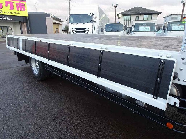 荷台内寸:556×220×40 三方開 左右セイコーラック 横ねた16本 ユニック5段 2.9t吊りクレーン付