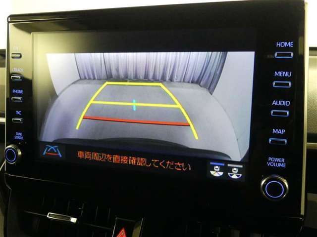 バックガイドモニターで、後方を確認しながら安心して駐車することができます。運転初心者も熟練者も必須の機能ですよ！