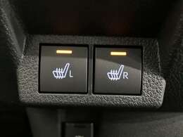 冬場に嬉しい運転席、助手席シートヒーター付きでポカポカ