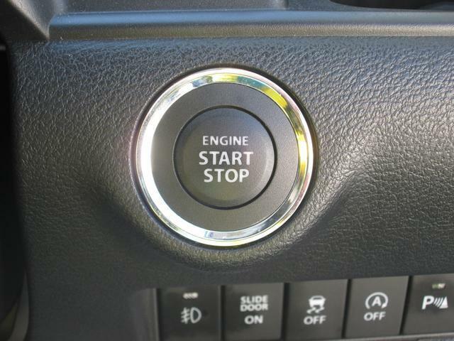 キーレスプッシュスタート　携帯リモコンが車内にあればワンタッチでエンジンがかけられます