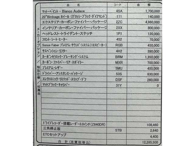オプション1230万　　全国ご納車可能です。陸送費用など、お気軽にお問合せください。