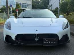 外装色は、オプションマットカラーのBianco　Audaceとなっております。