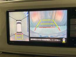 ☆全方位モニター付きです。車両を上から見たような映像をディスプレイオーディオ画面に表示。運転席からの目視だけでは見にくい、車両周辺の状況をリアルタイムでしっかり確認できます☆