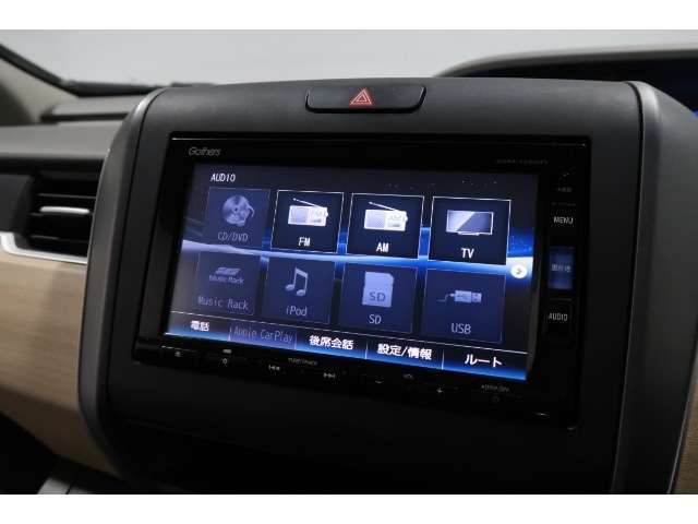 ナビゲーションももちろん装備☆多彩な機能で快適ドライブをアシスト☆オーディオ機能も充実していますね☆