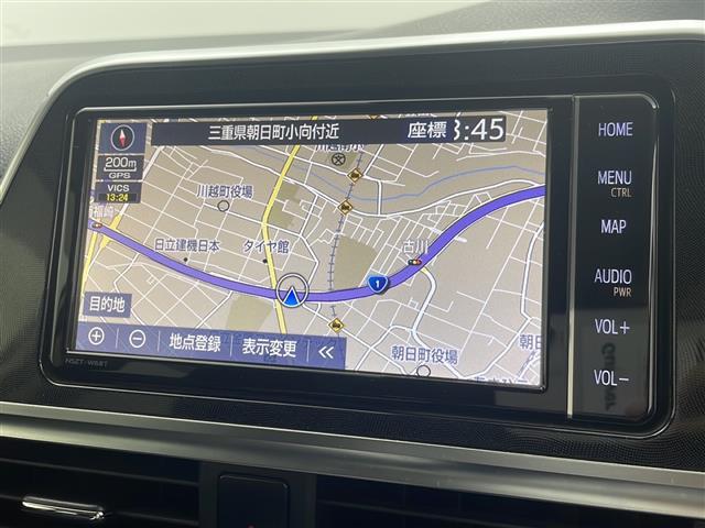 【純正ナビ】専用設計で車内の雰囲気にマッチ！ナビ利用時のマップ表示は見やすく、いつものドライブがグッと楽しくなります！