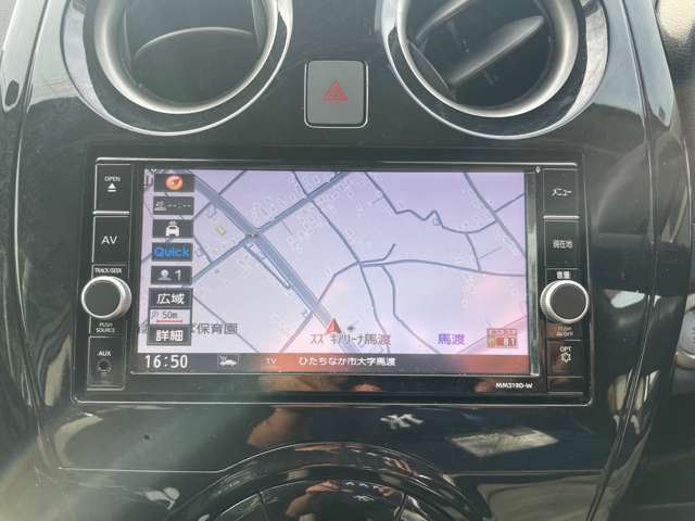 純正ナビ　MM319D-W　フルセグ　CD　DVD　Bluetooth　AM/FM