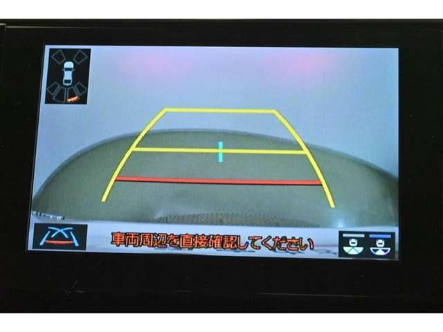 バックカメラが付いているので後方確認が非常にしやすいです。今や運転初心者も熟練者も必須装備！ついていて損はないですね♪