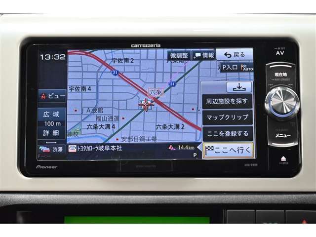 人気の純正ナビを装備しております。ナビの使いやすさはもちろん、オーディオ機能も充実！キャンプや旅行はもちろん、通勤や買い物など普段のドライブも楽しくなるはずです。