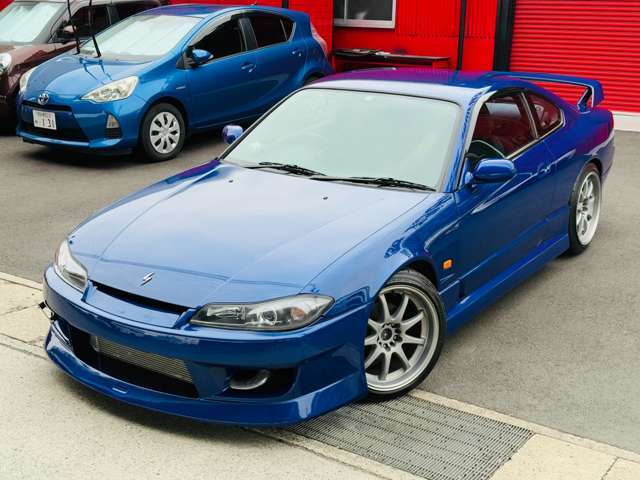 ■フロントビュー■●エアロ（F/S）●Fワイドフェンダー●WORKホイール●HKS前置きIC●BeeRマフラー●CUSCO車高調●パワーFC＆FCコマンダー●GReddyプロフェックB