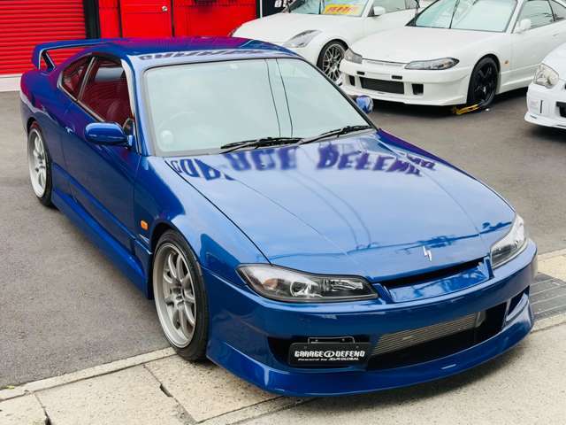 ■フロントビュー■●エアロ（F/S）●Fワイドフェンダー●WORKホイール●HKS前置きIC●BeeRマフラー●CUSCO車高調●パワーFC＆FCコマンダー●GReddyプロフェックB