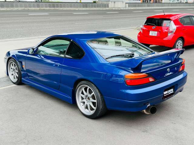 ■リアビュー■●エアロ（F/S）●Fワイドフェンダー●WORKホイール●HKS前置きIC●BeeRマフラー●CUSCO車高調●パワーFC＆FCコマンダー●GReddyプロフェックB