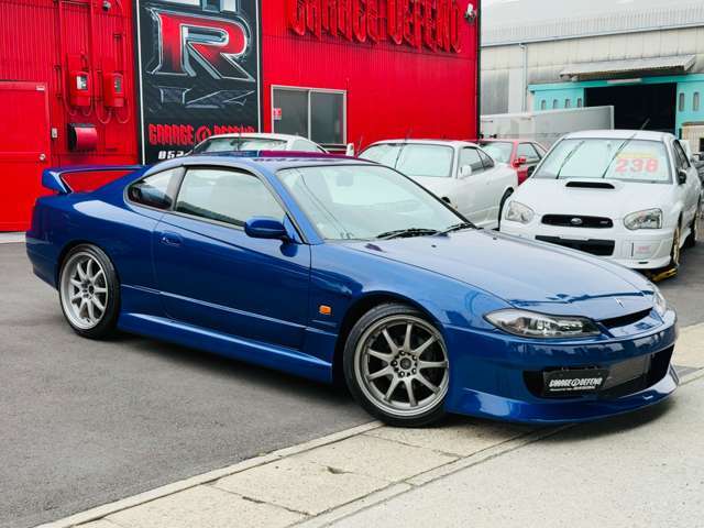 ■フロントビュー■●エアロ（F/S）●Fワイドフェンダー●WORKホイール●HKS前置きIC●BeeRマフラー●CUSCO車高調●パワーFC＆FCコマンダー●GReddyプロフェックB