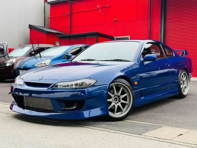 ■フロントビュー■●エアロ（F/S）●Fワイドフェンダー●WORKホイール●HKS前置きIC●BeeRマフラー●CUSCO車高調●パワーFC＆FCコマンダー●GReddyプロフェックB