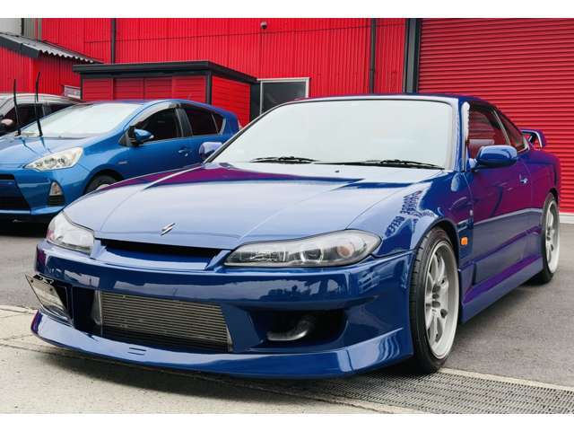 ■フロントビュー■●エアロ（F/S）●Fワイドフェンダー●WORKホイール●HKS前置きIC●BeeRマフラー●CUSCO車高調●パワーFC＆FCコマンダー●GReddyプロフェックB