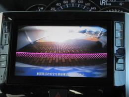 バックが苦手な方は必見！ライン表示付きのバックモニターが障害物を映し出してくれます！