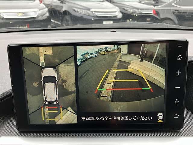 【全方位カメラ】とっても便利な人気オプションになります。駐車が不安な方でも安心して駐車が出来ますね