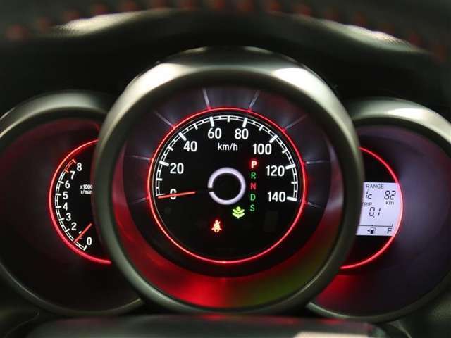 視線移動が少ない疲れにくいメーターです。