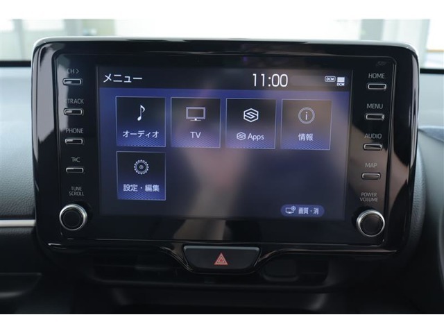 ディスプレイオーディオです♪Bluetooth・USB接続出来ます！バックガイドモニターで後方の確認が出来て安心です。
