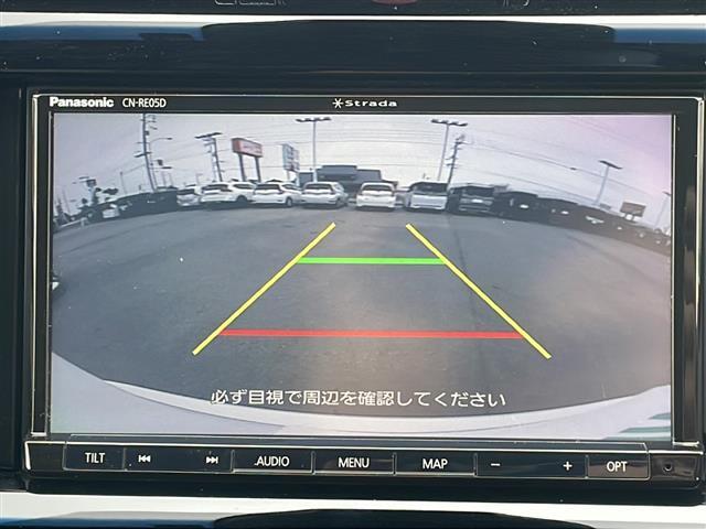 【　バックモニター　】簡単に後方の安全確認ができます。駐車が苦手な方にもオススメな便利機能です♪