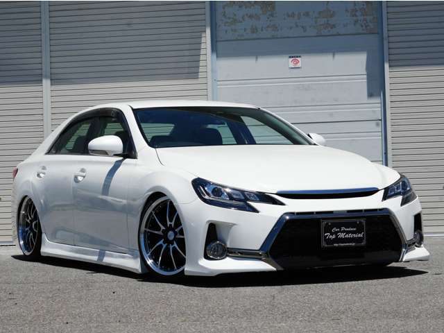 後期モデル！走行少！5万Km台！マークX！前後G´s仕様！3眼シーケンシャルウィンカーヘッドライト！新品19インチAW！新品タイヤ！新品車高調！お好みの車高のでご納車可能！