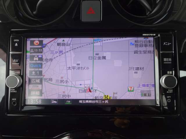 メモリーナビ画像になります。