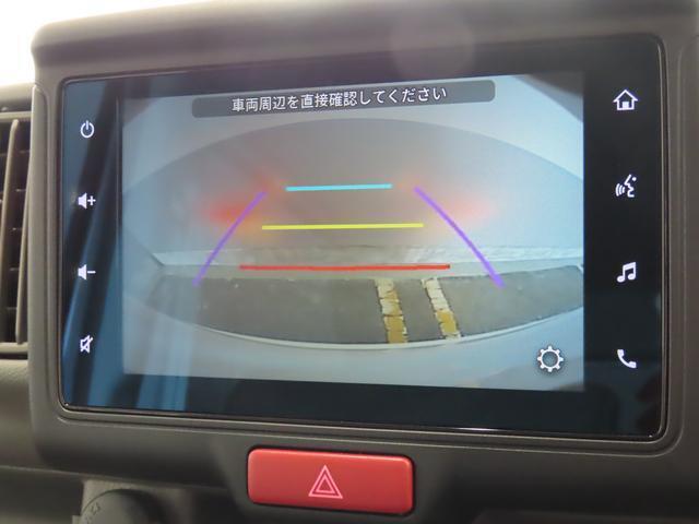 バックカメラ装備。駐車が苦手な方には欠かせません。