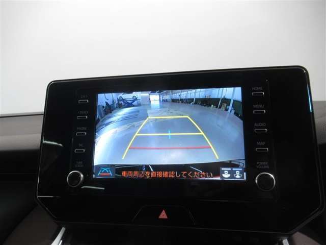 バックガイドモニターで、後方を確認しながら安心して駐車することができます。運転初心者も熟練者も必須の機能ですよ！