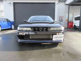 オリジンエアロ（F/S/R）Fフェンダー　Rワイドフェンダー　車高調　前置きインタークーラー　アルミラジエター　強化クラッチ　LSD　社外18AW　ブリッドシート　マフラー　エアコン良好　他多数！！