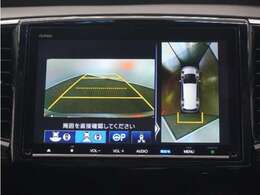 ◆全周囲カメラシステム◆運転席から見えにくい後方などをナビ画面で確認でき運転を支援するシステムです！